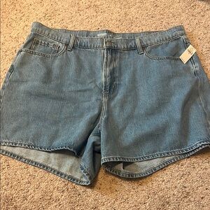 Old Navy Blue Jean Shorts Relaxed Fit